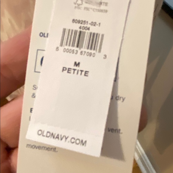 NWT Old Navy Balance Legging Petite Medium Go Dry - Picture 4 of 5